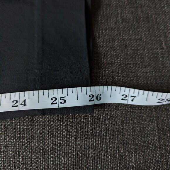 A.L.C. Benton Black Cropped Pleated Trouser Pants - Picture 10 of 13